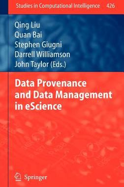 预订 Data Provenance and Data Management in eScience