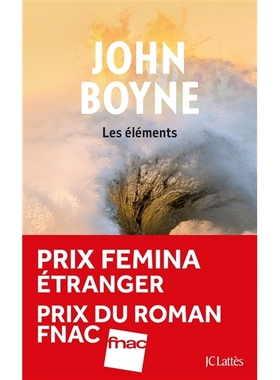 现货 2025费米娜外国作家奖 Les éléments 元素 John Boyne 法语原版 Prix Femina étranger