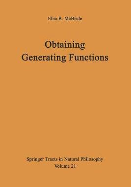 预订 Obtaining Generating Functions