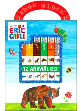 预订 World of Eric Carle: 12 Animal Board Books: 9781503757875