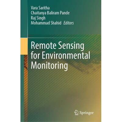 预订 Remote Sensing for Environmental Monitoring 环境监测遥感 9789819655458