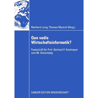 Festschrift für Prof. Gerhard F. Knolma