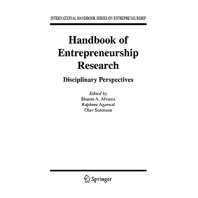 预订 Handbook of Entrepreneurship Research: Disciplinary Perspectives: 9781441936448