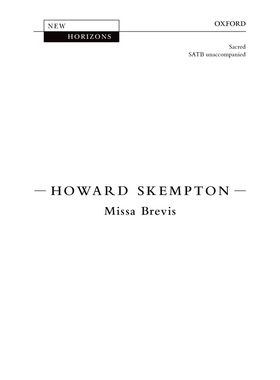 预订 Missa Brevis 短讚美詩曲：混聲合唱: 9780193394834