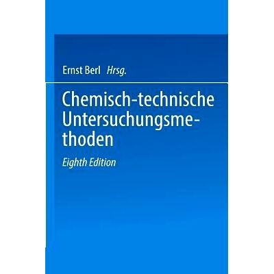 预订 Chemisch-technische Untersuchungsmethoden: 9783662375044