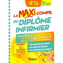 预订 La maxi compil du diplôme infirmier : IFSI : semestres 1, 2, 3, 4, 5 et 6, 25 UE, + de 500 fiches de révision 护