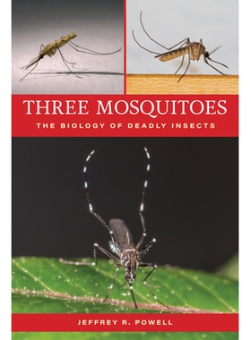 预订 Three Mosquitoes: The Biology of Deadly Insects 三只蚊子：致命昆虫的生物学: 9781421451695