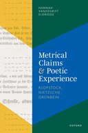 【预订】Metrical Claims and Poetic Experience 9780192859211