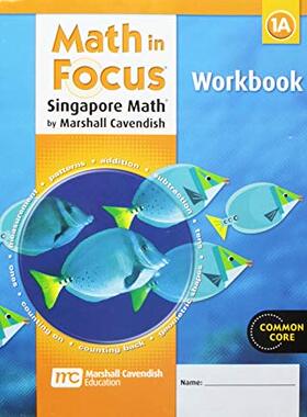 【预售】Math in Focus: Singapore Math: Student Workbook, Book a Grade 1