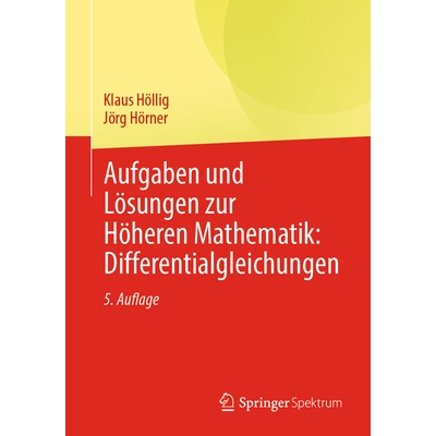 预订 Aufgaben Und Lösungen Zur Höheren Mathematik: Differentialgleichungen 9783662725061