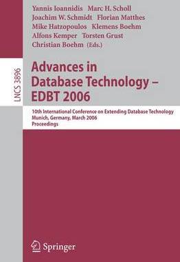 【预订】Advances in Database Technology - EDBT 2006