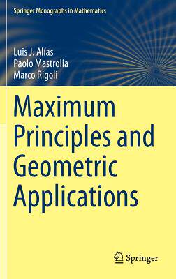 预订 Maximum Principles and Geometric Applications