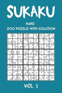 booklet 预订 puzzle puzzles Puzzle Vol Exciting Solution variation With 9781711931609 per Hard Sukaku Sudoku 200