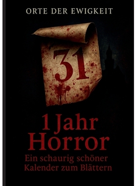 预订 Ein Jahr Horror: Ein schaurig schöner Kalender zum Blättern: 9783819299827