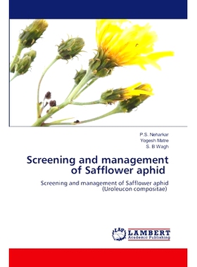 预订 Screening and management of Safflower aphid: 9786208222741
