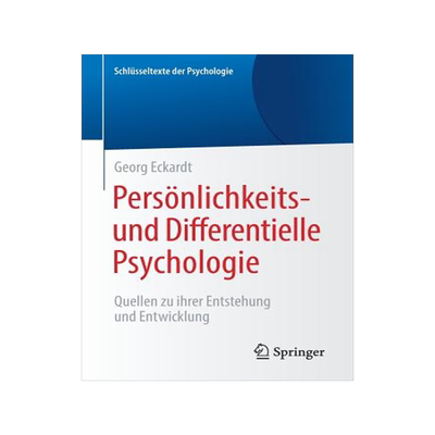 预订 Persönlichkeits- und Differentielle Psychologie