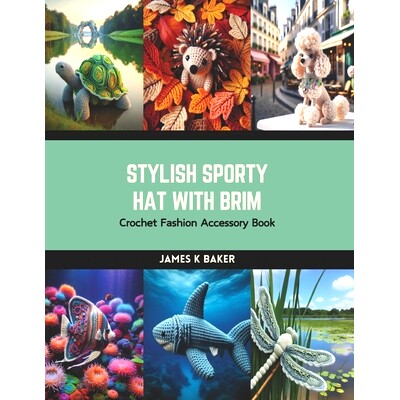 预订 Stylish Sporty Hat with Brim: Crochet Fashion Accessory Book: 9798874342425