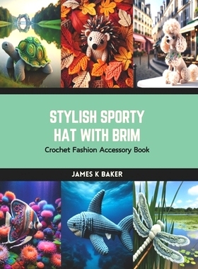 预订 Stylish Sporty Hat with Brim: Crochet Fashion Accessory Book: 9798874342425