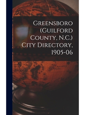 预订 Greensboro (Guilford County, N.C.) City Directory, 1905-06: 9781013503382