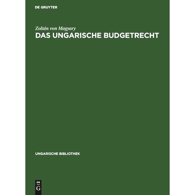 预订 Das ungarische Budgetrecht: 9783111048888
