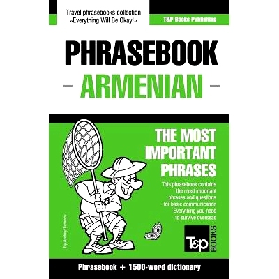 预订 English-Armenian phrasebook and 1500-word dictionary: 9781784924461