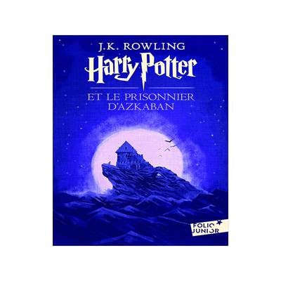 法语原版 哈利波特与阿兹卡班囚徒 初版封面 绝版 J.K.罗琳 Harry Potter III Harry Potter et le prisonnier d'Azkaban