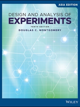 预订 Design and Analysis of Experiments, Tenth Edition Asia Edition 实验设计与分析 第10版 亚洲版: 9781119590835