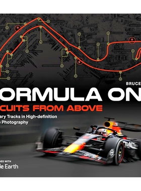 现货 F1赛道全解析 新版 谷歌地球 高清卫星航拍地图 一级方程式赛车 英文原版 Formula One Circuits from Above