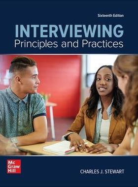 [预订]Interviewing: Principles and Practices 9781260836998