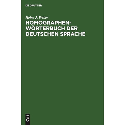 预订 Homographen-Wörterbuch der deutschen Sprache: 9783110146417