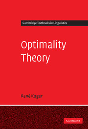 【预订】Optimality Theory
