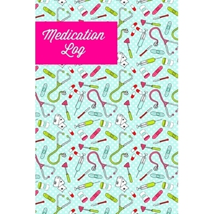 预订 Medication Log: Track Personal Medications Information, Keep Daily Record Notes, Medicine Details Health Tracker, J