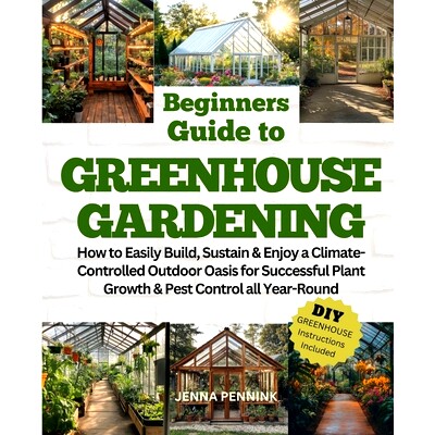 预订 Beginners Guide to Greenhouse Gardening: How to Easily Build, Sustain & Enjoy a Climate-Controlled Outdoor Oasis fo