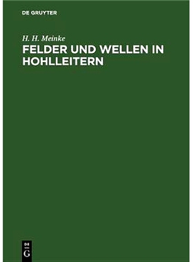 预订 Felder und Wellen in Hohlleitern: 9783486776942
