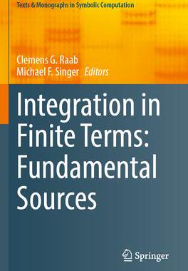 [预订]Integration in Finite Terms: Fundamental Sources 9783030987695