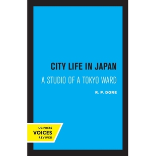 Japan City 城市生活：东京区 9780520308213 预订 日本 Life Tokyo Study 研究 Ward