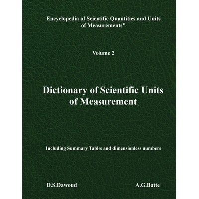 预订 Dictionary of Scientific Units of Measurement - Volume II: 9781961636651