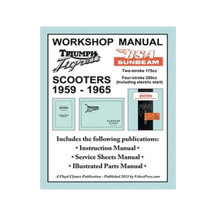 [预订]BSA Sunbeam & Triumph Tigress Scooter 1959-1965 Workshop Manual 9781588502537
