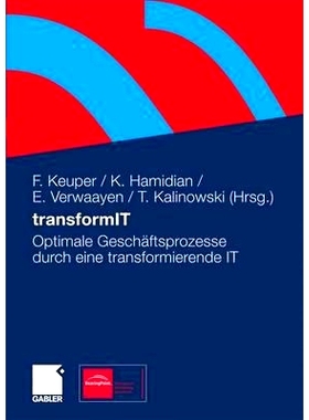 预订 transformIT: Optimale Geschäftsprozesse durch eine transformierende IT: 9783834913784