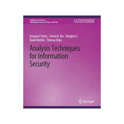 预订 Analysis Techniques for Information Security