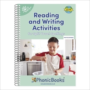 Spellings Phonic Split 预订 Activities 音分裂拼写活动 Dandelion 元 Books 9780241699850 World 蒲公英世界拼读书 Vowel