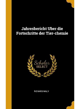 预订 Jahresbericht Uber die Fortschritte der Tier-chemie: 9780469136298