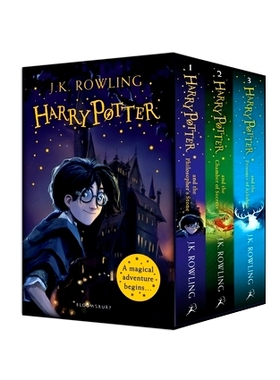预订 Harry Potter 1-3 Box Set: A Magical Adventure Begins 哈利波特1-3盒装：神奇冒险开始: 9781526620293