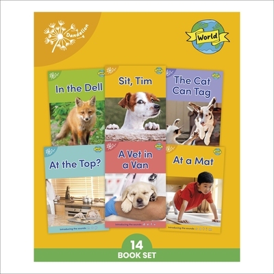 预订 Phonic Books Dandelion World Stages 1-7: Sounds of the alphabet 蒲公英世界拼读书 1-7 阶段：字母的发音: 978024166633