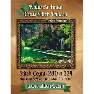 Cross Stitch Nature’s 9781502558077 Number Finest Design 预订 Pattern