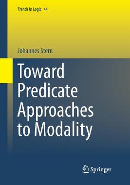 预订 Toward Predicate Approaches to Modality