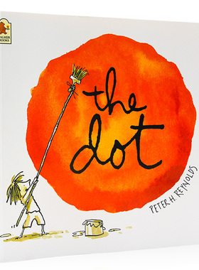 英文原版The Dot 点 激发孩子潜能 豆瓣9.1分 国外*英文儿童绘本