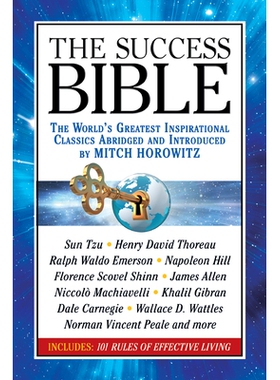 预订 The Success Bible: The World’s Greatest Inspirational Classics Abridged and Introduced by Mitch Horowitz: 97817225