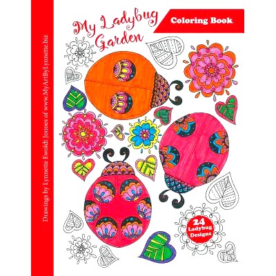 预订 My Ladybug Garden Coloring Book: 9781548376819