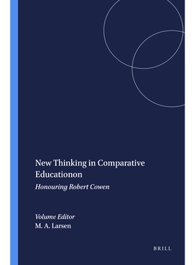 预订 New Thinking in Comparative Education: Honouring Robert Cowen 比较教育的新思路：尊重罗伯特考恩: 9789460913044